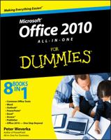 Office 2010 All-in-One For Dummies 0470497483 Book Cover