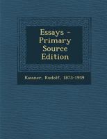 Essays 1018596321 Book Cover