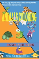 ANIMALS COLORING B08HGLPZ5Z Book Cover