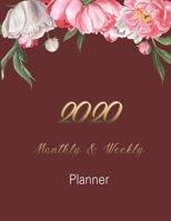 2020 Planner Monthly and Weekly: One Year Calendar Organizer with 12 Months Spread View time management Agenda & Journal Personal Appointment Phone Book Password Log Notebook Diary Jan 1, 2020 to Dec  1704121620 Book Cover