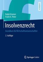 Insolvenzrecht: Grundkurs Fur Wirtschaftswissenschaftler 3658032774 Book Cover