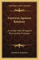 Japanese-American Relations 1289340773 Book Cover
