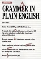 Grammar in Plain English 0812041496 Book Cover