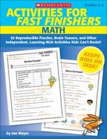 Activities for Fast Finishers: Language Arts: 55 Reproducible Puzzles, Brain Teasers, and Other Independent, Learning-Rich Activities Kids Can’t Resist! 0545159857 Book Cover