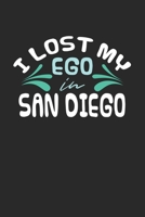 I lost my ego in San Diego: 6x9 | notebook | dot grid | city of birth 1673183883 Book Cover