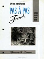 Workbook to Accompany Pas � Pas French: Listening, Speaking, Reading, Writing 0471617741 Book Cover