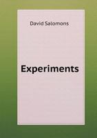 Experiments 5518871341 Book Cover