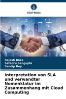 Interpretation von SLA und verwandter Nomenklatur im Zusammenhang mit Cloud Computing (German Edition) 6208067189 Book Cover