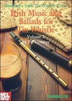 Soodlum's Irish Tin Whistle Tutor Volume 2 Irish Music & Ballads for Tin Whistle (Tin Whistle Tutor) 0786615923 Book Cover