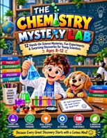 The Chemistry Mystery Lab: 12 Hands-On Science Mysteries, Fun Experiments & Surprising Discoveries for Young Scientists Ages 8–12 B0HK3N2433 Book Cover