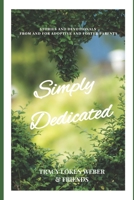 Simply Dedicated: Stories and Devotions From and For Adoptive and Foster Parents B08LQYWYCG Book Cover