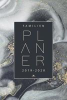 Familienplaner 2020: Kalender von August 2019 bis Dezember 2020 - Terminplaner zum notieren, planen und organisieren f�r bis zu 4 Familienmitglieder - Taschenkalender, Planer, Kalender, Wochenplaner u 1082382299 Book Cover