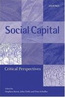 Social Capital: Critical Perspectives 0199243670 Book Cover
