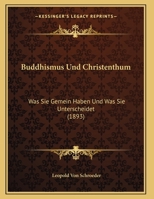 Buddhismus Und Christentum 3743654466 Book Cover