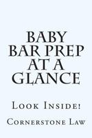 Baby Bar Prep at a Glance 1501003534 Book Cover