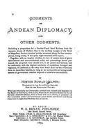 Oddments of Andean Diplomacy, and Other Oddments ... 1534609326 Book Cover