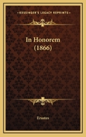 In Honorem M- (1866) 1164679058 Book Cover