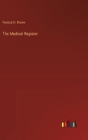 The Medical Register 336817701X Book Cover