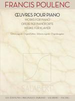 Francis Poulenc Works For Piano Original Edition Series 1495002543 Book Cover