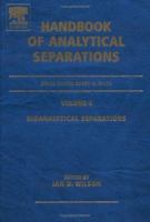 Bioanalytical Separations 0444506586 Book Cover