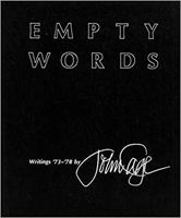 Empty Words: Writings '73-'78 0819560677 Book Cover