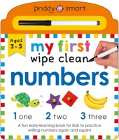 My First Wipe Clean Numbers 1684492882 Book Cover