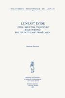 Le Neant Evide: Ontologie Et Politique Chez Keiji Nishitani. Une Tentative d'Interpretation 9042913797 Book Cover