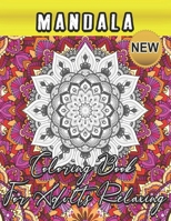 Mandala Coloring Book For Adult Relaxion: Coloring Book For Meditation And Happiness B088BJD2QR Book Cover