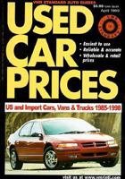 Used Car Prices 1985-98 188389932X Book Cover