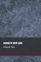 Somali V1 Verb Lists Volume Two 1686179502 Book Cover