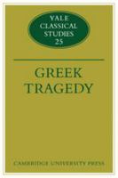 Greek Tragedy 052112459X Book Cover