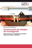 Construcción de trabajos de investigación 6200391017 Book Cover