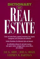 Dictionary of Real Estate 0471013358 Book Cover