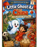 Little Ghost Az in China: A Funny Adventure Through China B0GZ792458 Book Cover