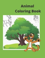 Animal Coloring Book: Activity Coloring Pades for Kids B08L6LWMKD Book Cover
