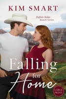 Falling for Home - Large Print 1952487056 Book Cover