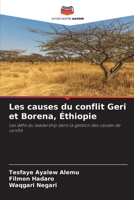 Les causes du conflit Geri et Borena, Éthiopie (French Edition) 6208194571 Book Cover