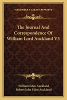 The Journal And Correspondence Of William Lord Auckland V3 1163120472 Book Cover