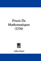 Precis De Mathematiques 1104458233 Book Cover