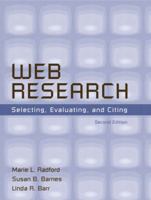 Web Research: Selecting, Evaluating, and Citing (2nd Edition) 0205332498 Book Cover