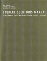 Student Solutions Manual: Used with ...Wilson-Finite Mathematics and Applied Calculus; Wilson-Finite Mathematics 0618333002 Book Cover
