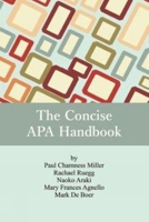 The Concise APA Handbook 1681237733 Book Cover