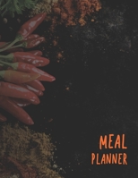 Meal Planner: Bloom Daily Planners Weekly Meal Planning Pad, Meal Planner, Shopping List Food Planning Organizer and Grocery List 8.5 x 11, 100 Pages 170797344X Book Cover
