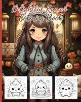 Delightful Kawaii Coloring Book: Cute Kawaii Coloring Book, Adorable Cute Illustrations For Stress Relief B0CKWNZWFY Book Cover