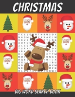 Christmas Big Word Search Book: 228 Puzzles Easy To Hard Level - Crossword Puzzle Brain Game For Adults, Seniors And Kids - Fun Riddles Book With Larg B08PXB95Q4 Book Cover