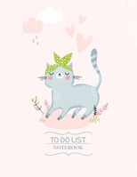 Notebook: To Do List Notebook with Cute cartoon Extra large (8.5 x 11) inches, 110 pages, To do list notebook 1704140064 Book Cover