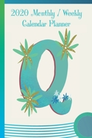 Q: 2020 Yearly, Monthly and Weekly Planner Calendar - 6 x 9 Monogram Letter Q 1691104922 Book Cover