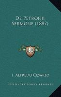 De Petronii Sermone (1887) 1168752027 Book Cover
