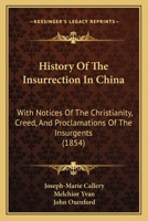 L'Insurrection en Chine 1021520594 Book Cover