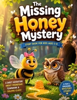 The Missing Honey Mystery - Story book for kids ages 5-8: A Bee and Owl Adventure in the Whispering Woods B0H6SS3XZY Book Cover